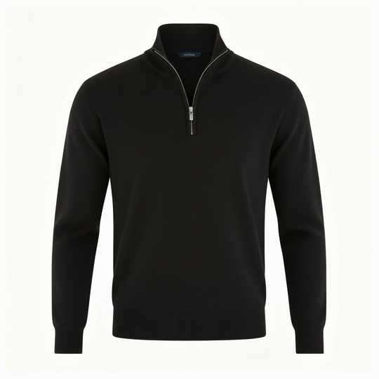 Eleganter Merino Komfort Pullover Damen Reißverschluss Moderne Strickware | Shop Nory