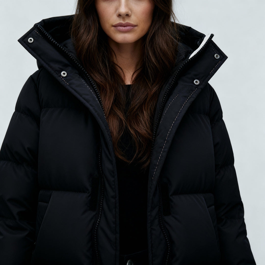 Winddichte Lange Winterjacke Damen | Shop Nory