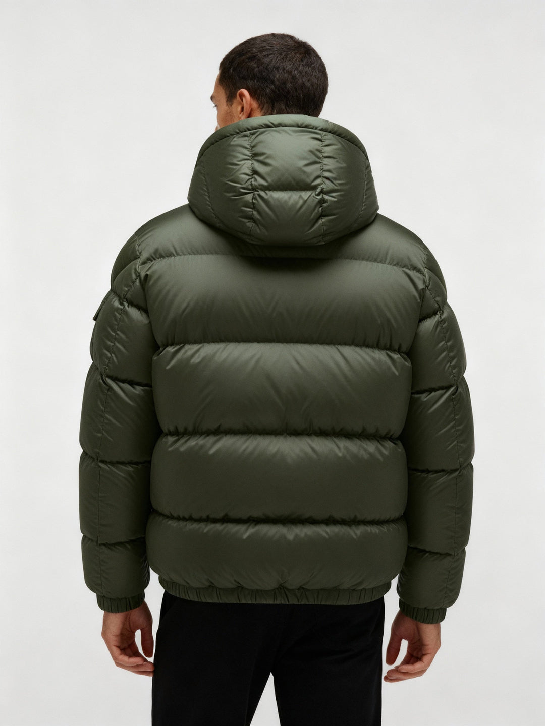 Herren Pufferjacke aus Entenfedern mit Wärme & Kapuze | Shop Nory