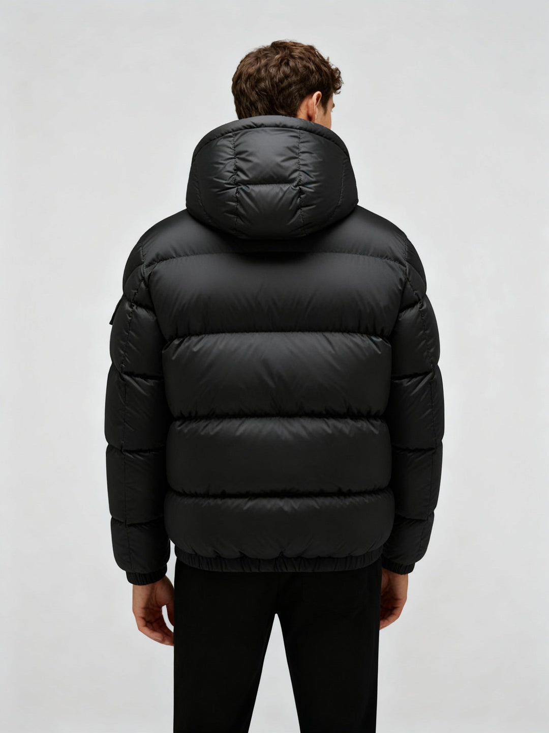Herren Pufferjacke aus Entenfedern mit Wärme & Kapuze | Shop Nory