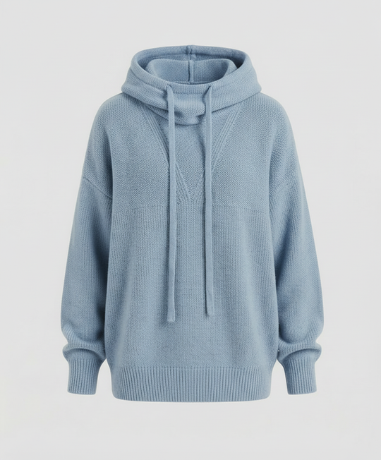 Lässiger, stilvoller Pullover mit Stapelkragen | Shop Nory