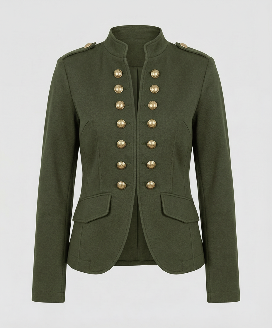 Damen Militärstil Blazer