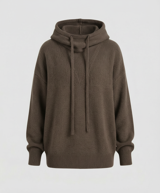 Lässiger, stilvoller Pullover mit Stapelkragen | Shop Nory