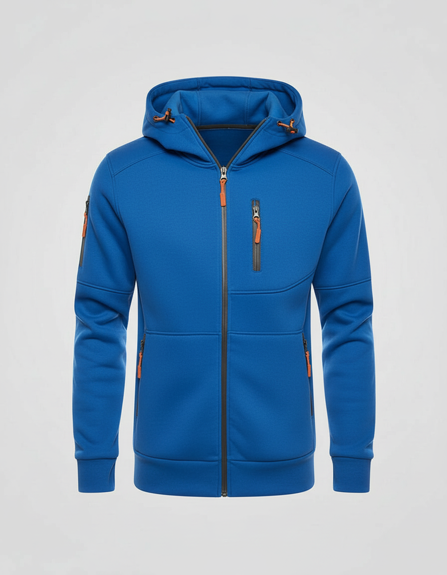 Herren Hoodie Mit Reißverschluss