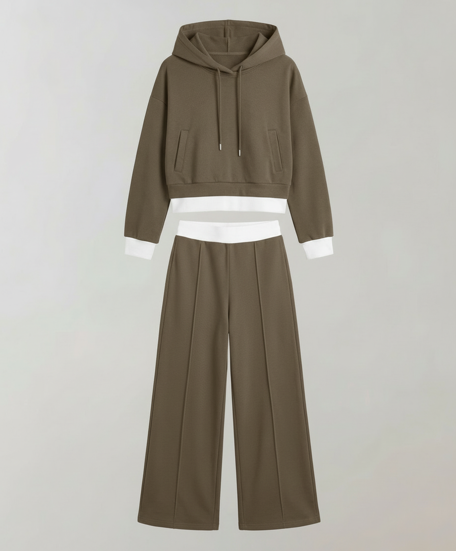 Zweifarbiges Damen Lounge Set | Shop Nory
