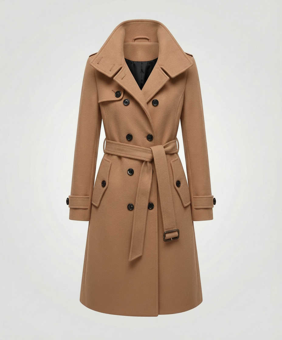Warmer Damen Trenchcoat Elegant