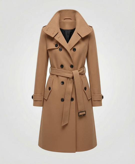 Warmer Damen Trenchcoat Elegant