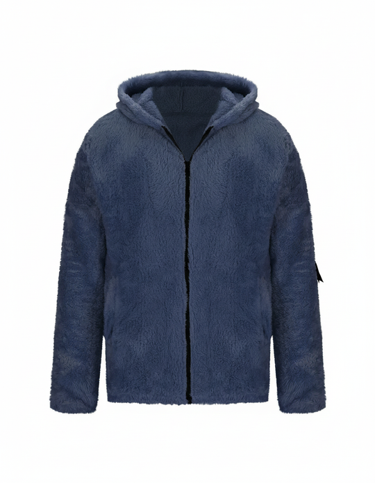Schwere Fleece Winterjacke