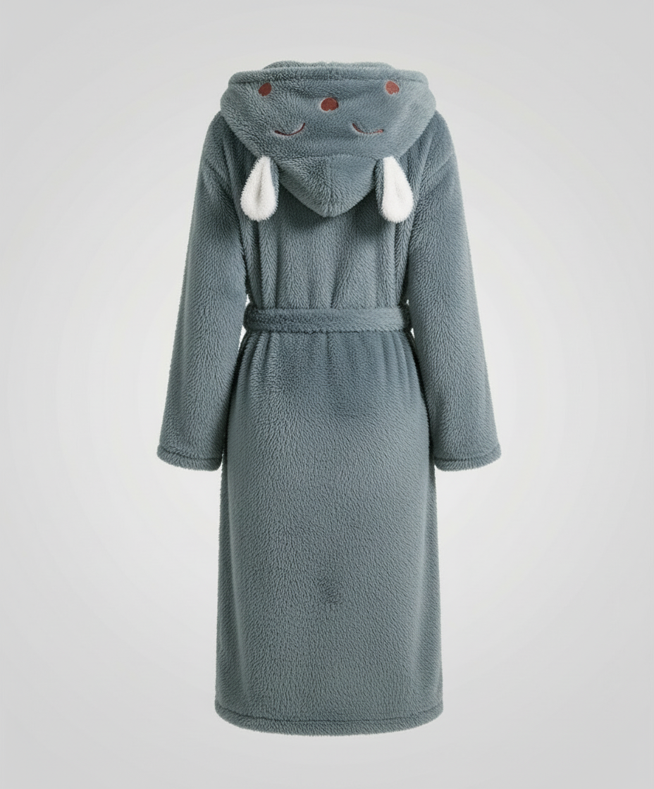 Weicher Bequemer Bademantel Damen
