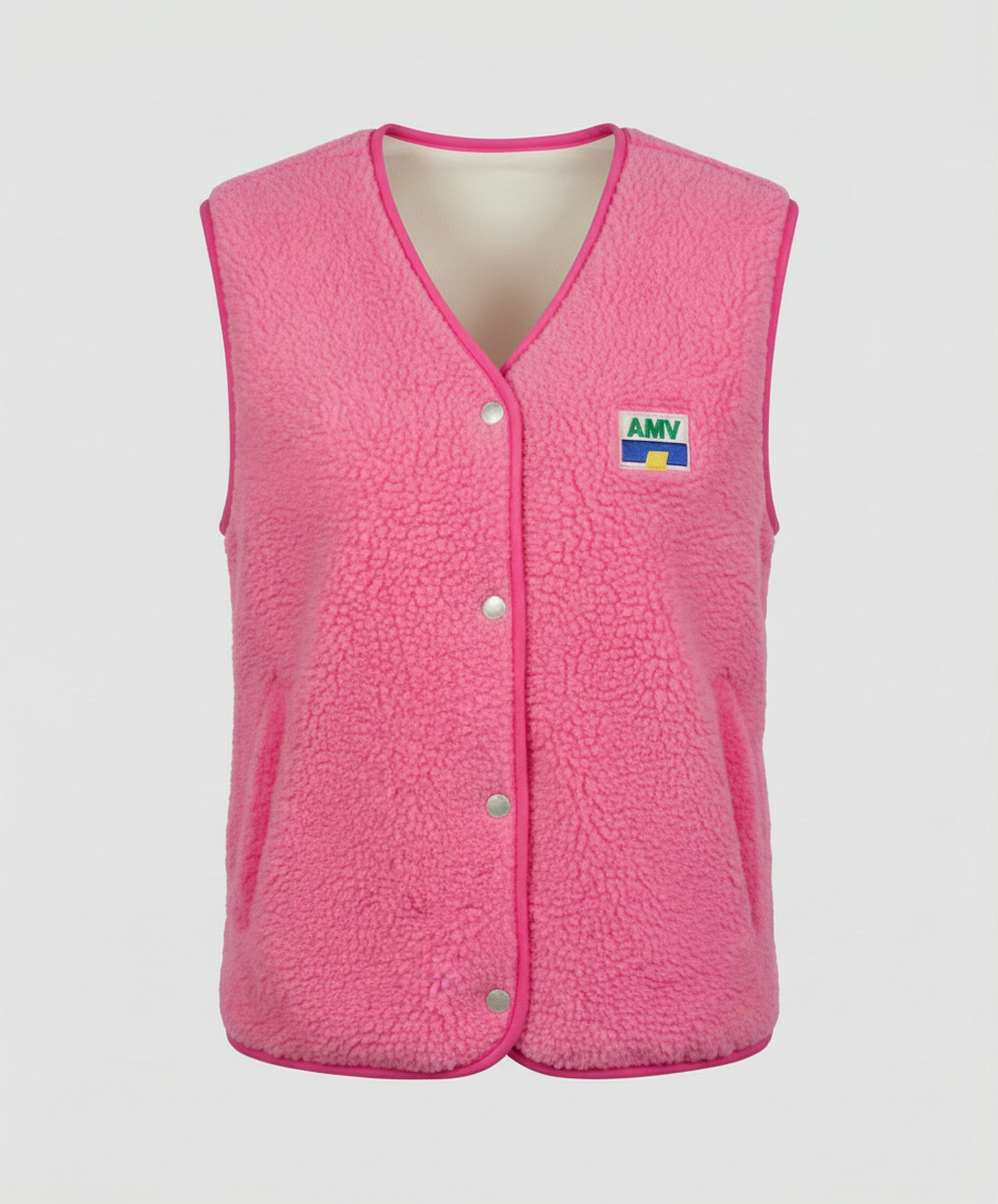 ShopNory | Damen Weste mit Einfacher Knopfverschluss