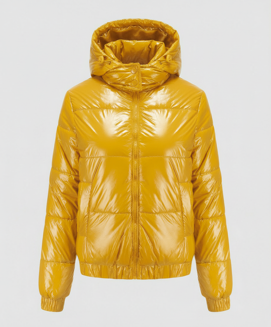 Hochglänzende Damen Steppjacke | Shop Nory