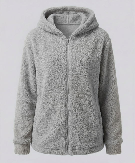 Teddy Fleecejacke Damen