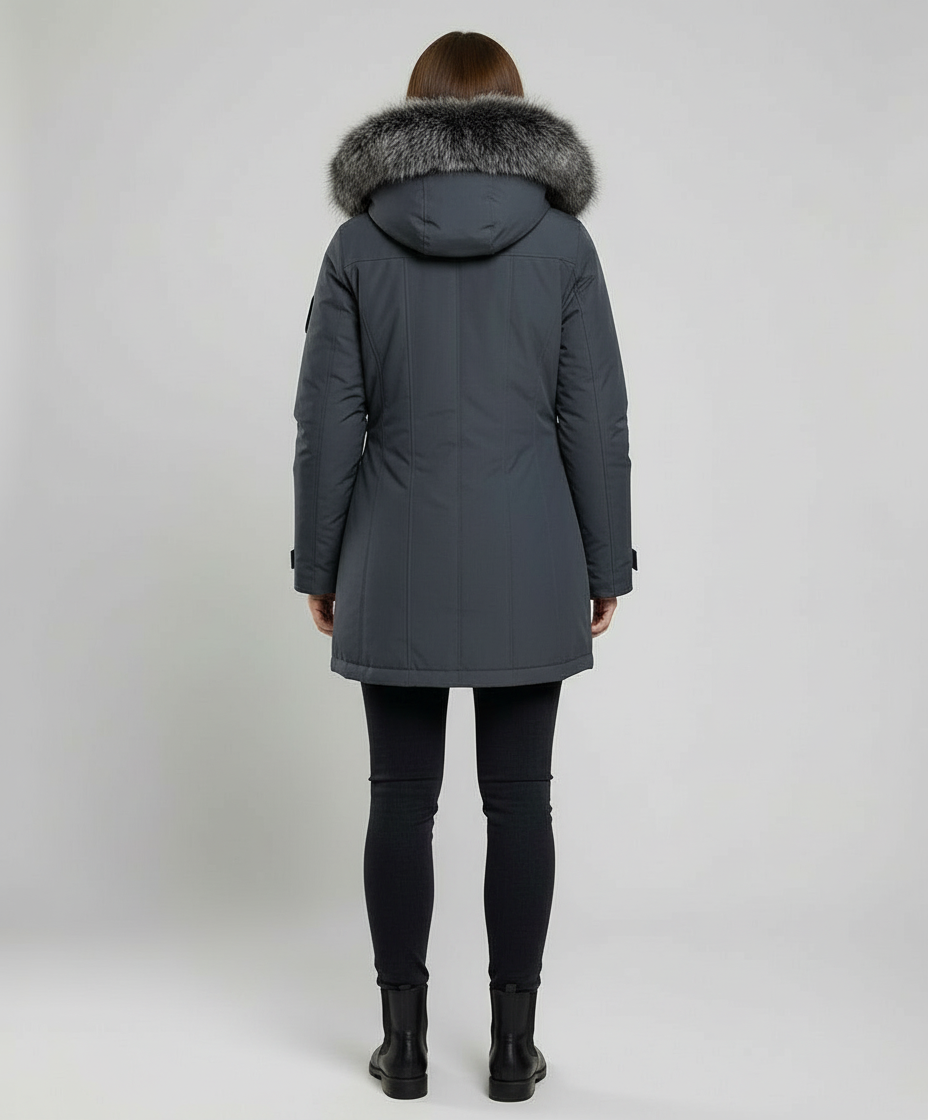 Warmer Winterparka Damen Kapuze | Shop Nory
