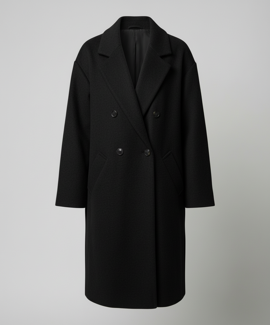 Eleganter Oversized Wollmantel Damen | Heidi-Mode