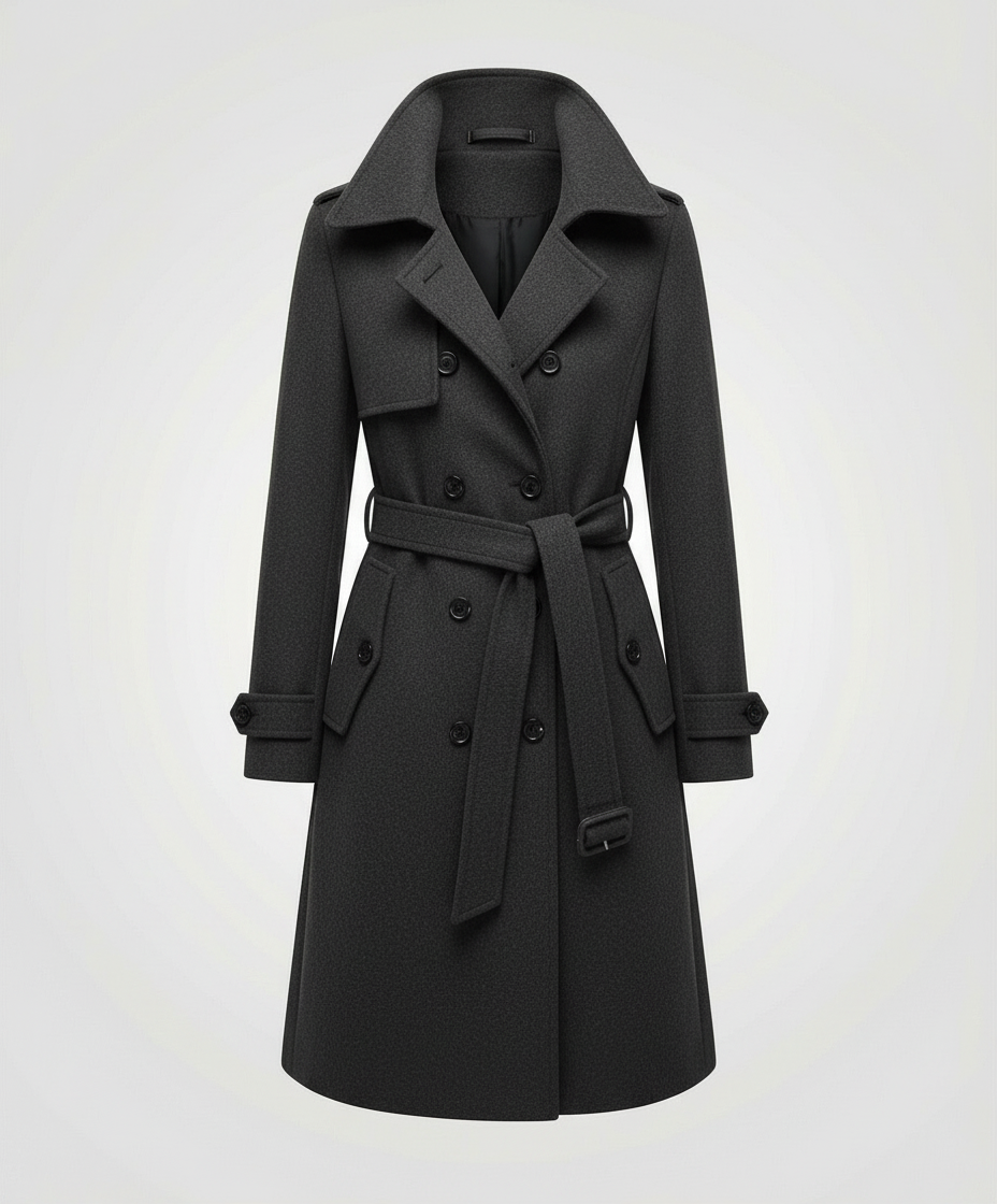 Warmer Damen Trenchcoat Elegant