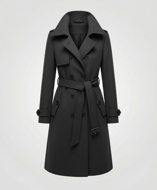 Warmer Damen Trenchcoat Elegant