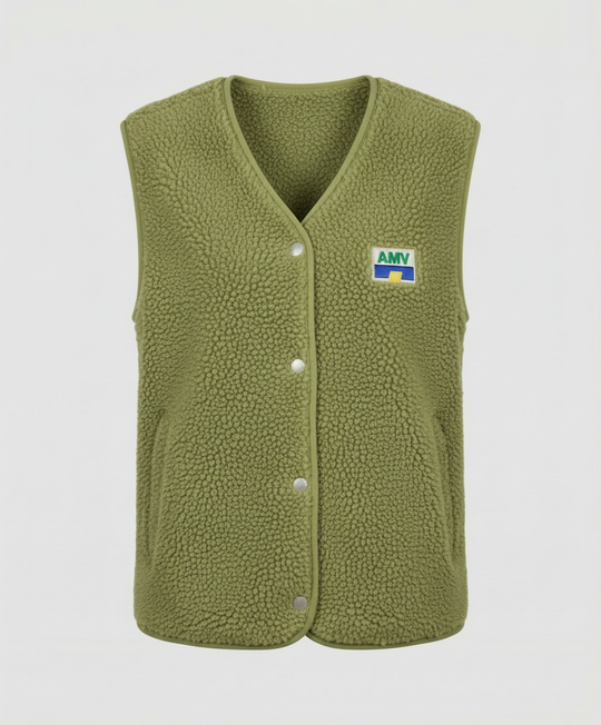 ShopNory | Damen Weste mit Einfacher Knopfverschluss