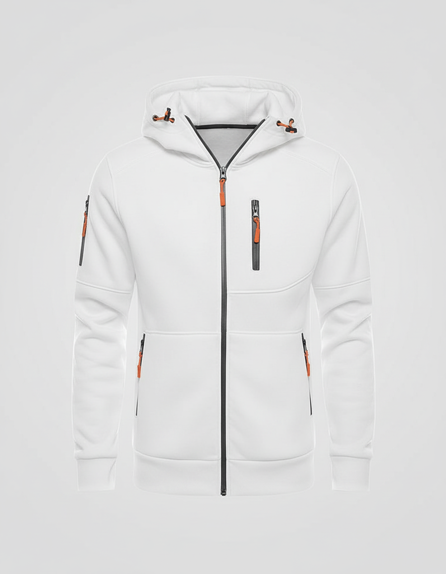 Herren Hoodie Mit Reißverschluss