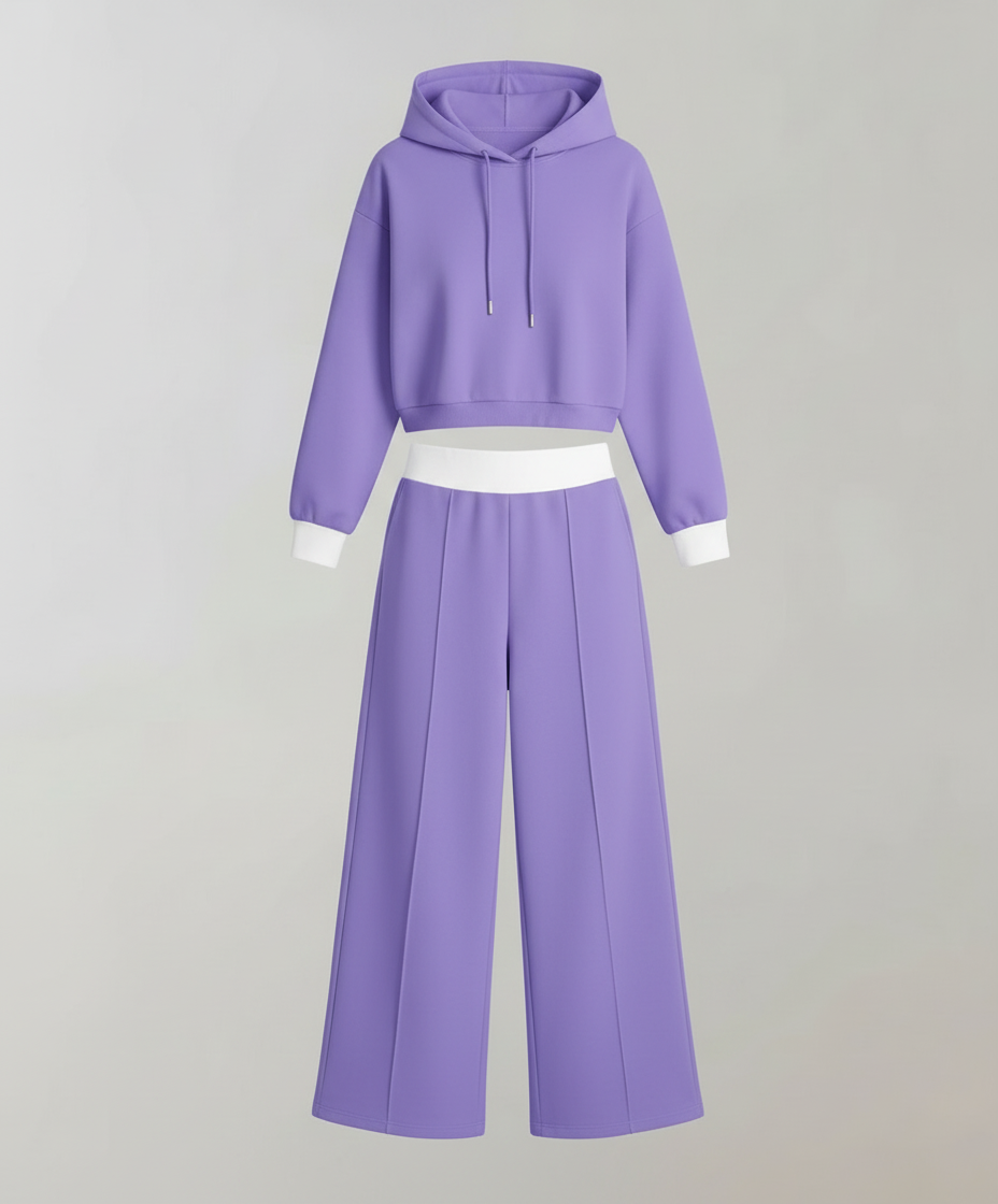 Zweifarbiges Damen Lounge Set | Shop Nory