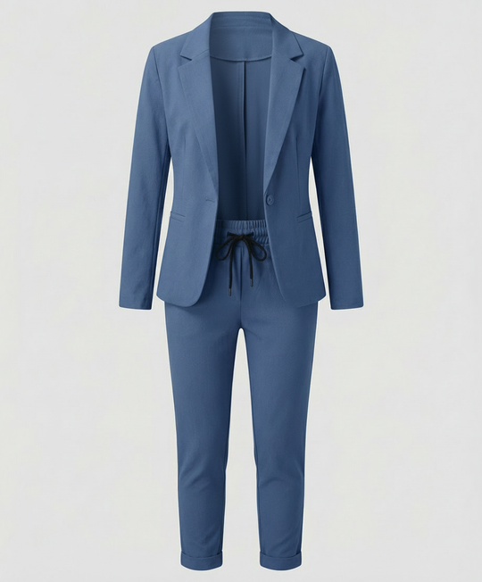 Elegantes Damen Blazer Hosen Set