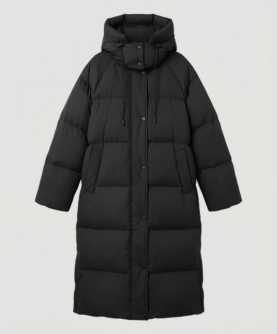 Lange Pufferjacke Damen Winter | Heidi-Mode