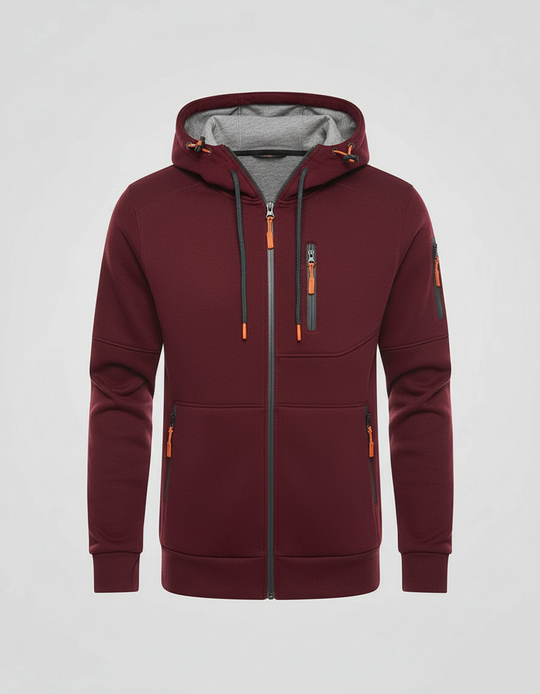 Herren Hoodie Mit Reißverschluss