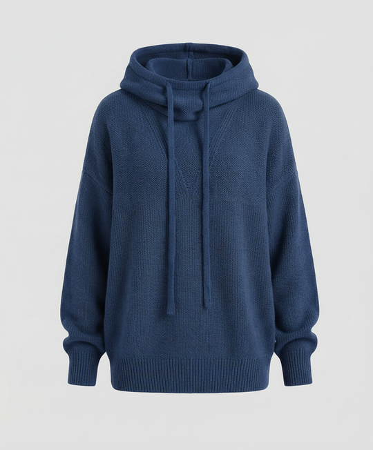 Lässiger, stilvoller Pullover mit Stapelkragen | Shop Nory