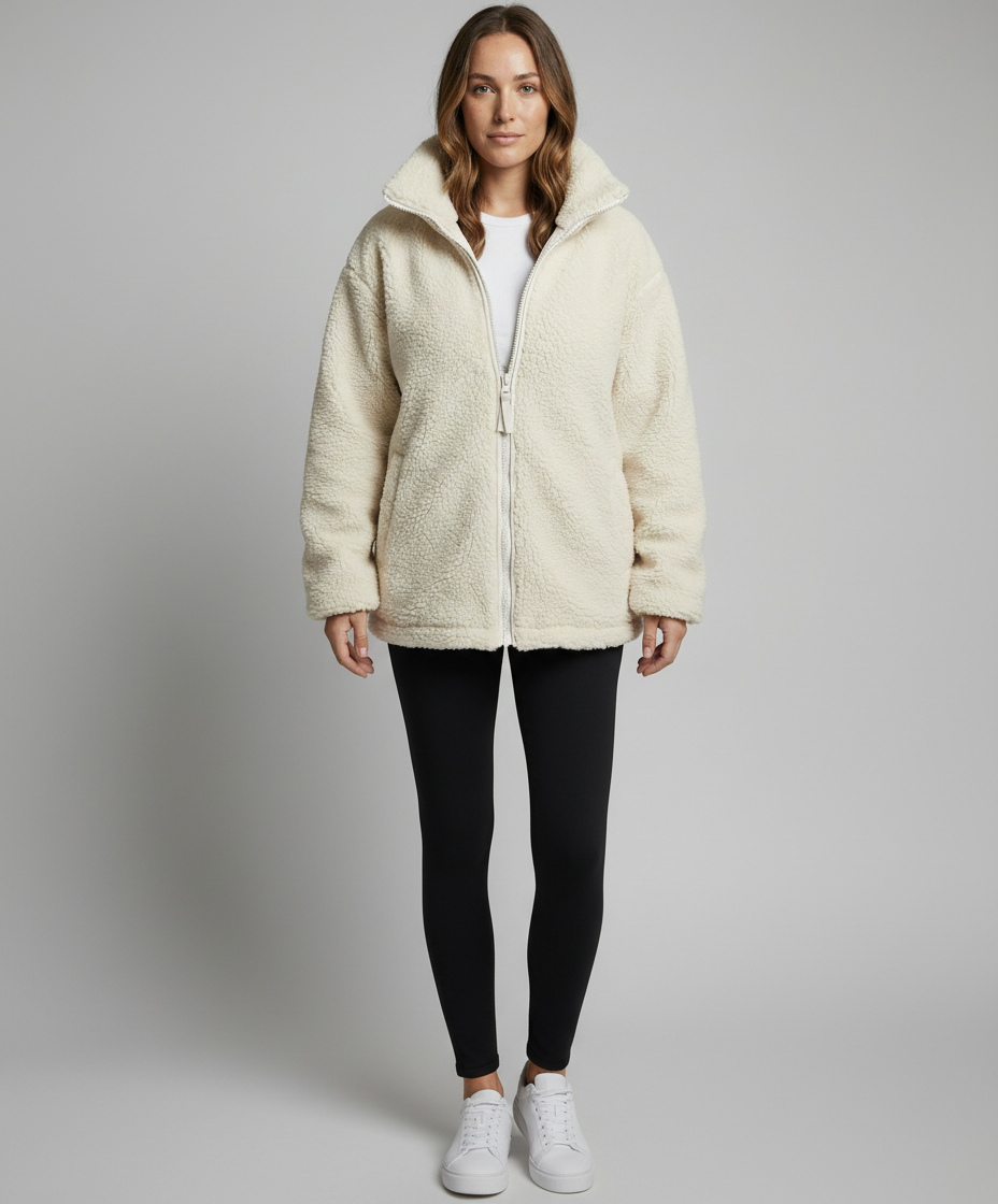 Herren Oversized Fleecejacke Warm | Shop Nory