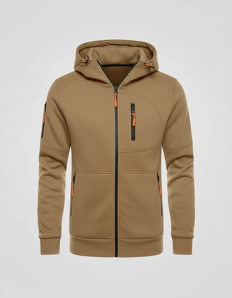 Herren Hoodie Mit Reißverschluss