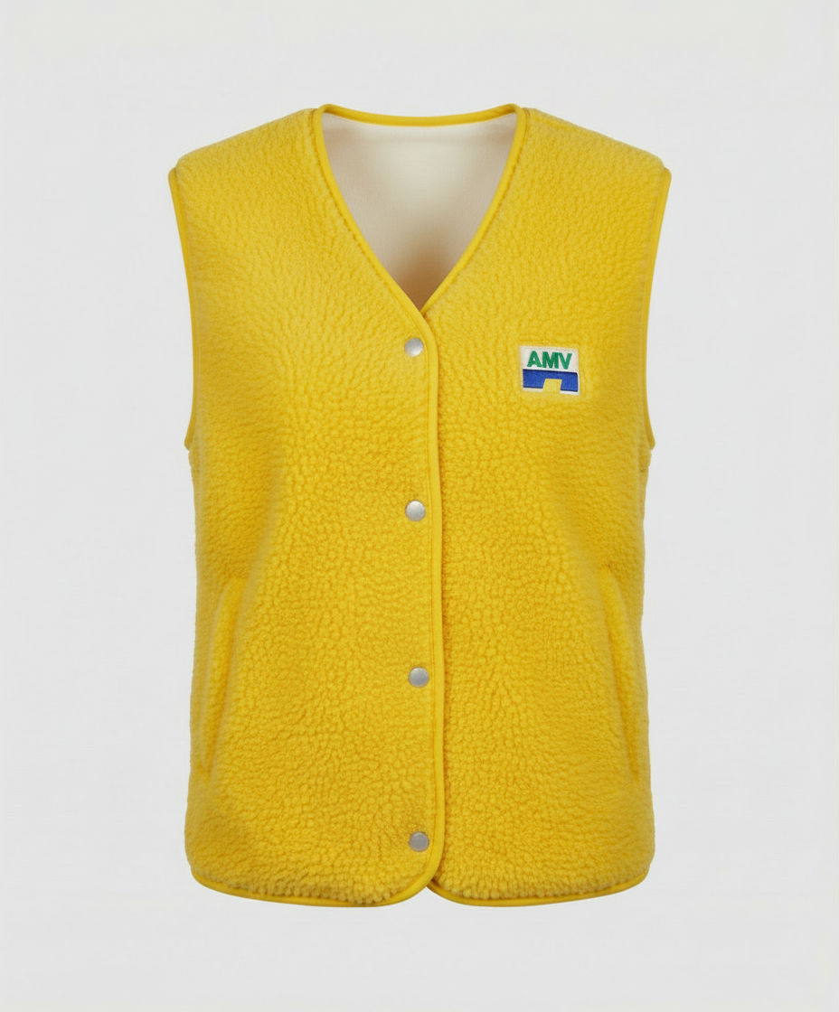 ShopNory | Damen Weste mit Einfacher Knopfverschluss