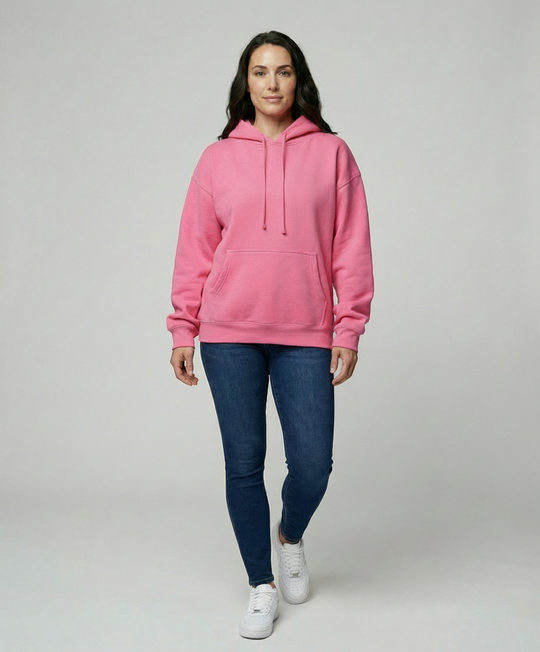 Bequemer Stylischer Winterhoodie Damen