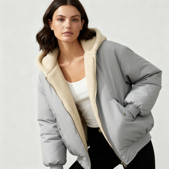 Oversized Winterjacke Komfort