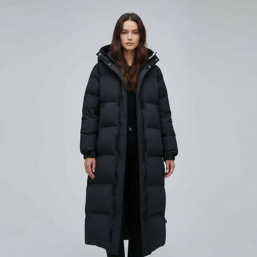 Winddichte Lange Winterjacke Damen | Shop Nory