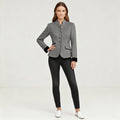 Damen Kurzjacke mit Mehrknopfleiste und Farbakzenten | ShopNory