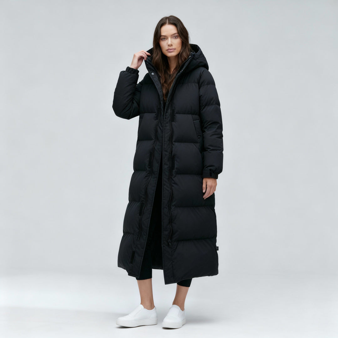 Winddichte Lange Winterjacke Damen | Shop Nory