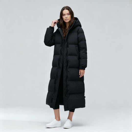 Winddichte Lange Winterjacke Damen | Shop Nory