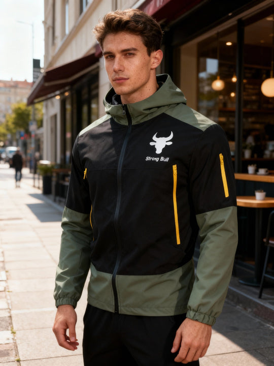 Herren funktionale Outdoor-Jacke
