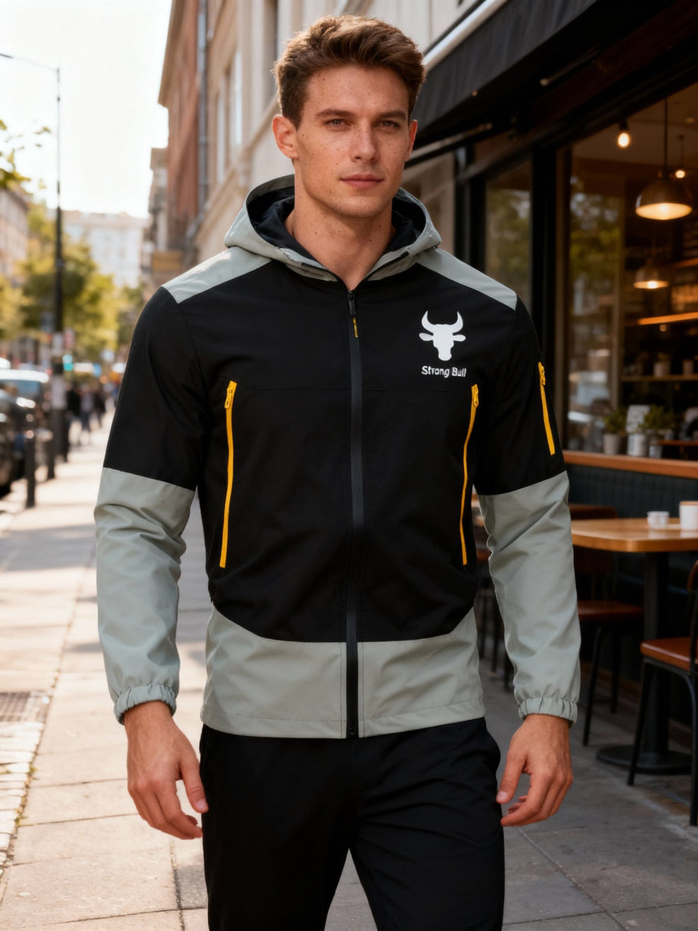 Herren funktionale Outdoor-Jacke