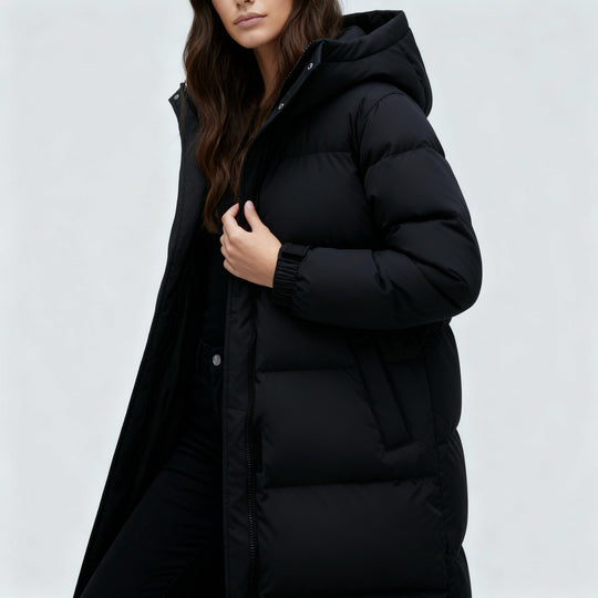 Winddichte Lange Winterjacke Damen | Shop Nory