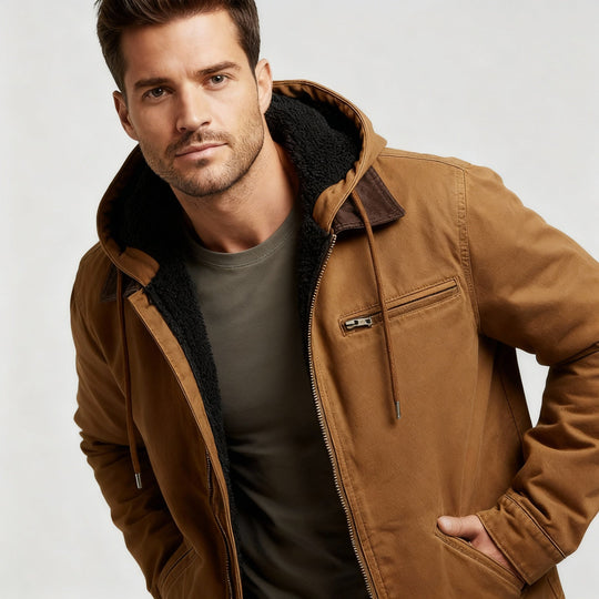 Funktionale Wasserdichte Outdoor Winterparka Jacke Mit Kapuze Polyester