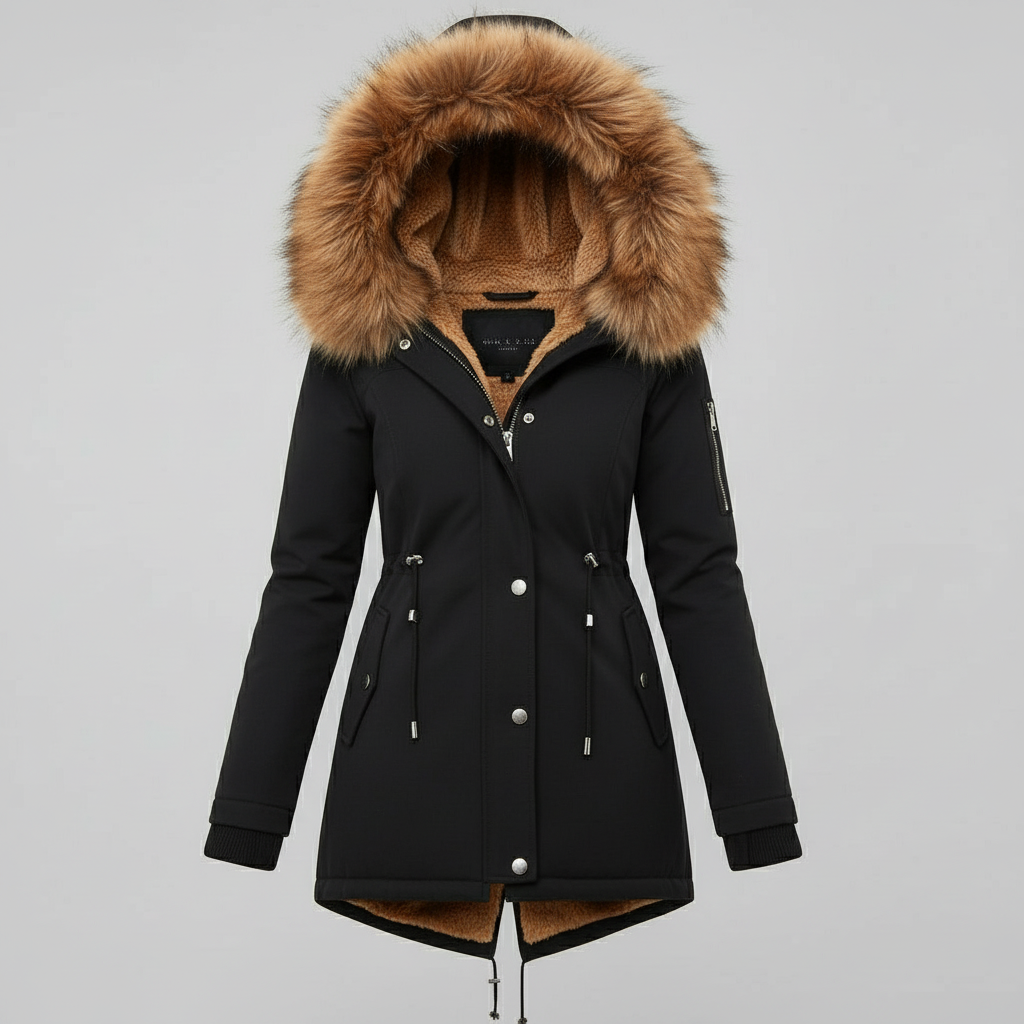 Wärmster Wintermantel Eleganz Halley Damen | Shop Nory