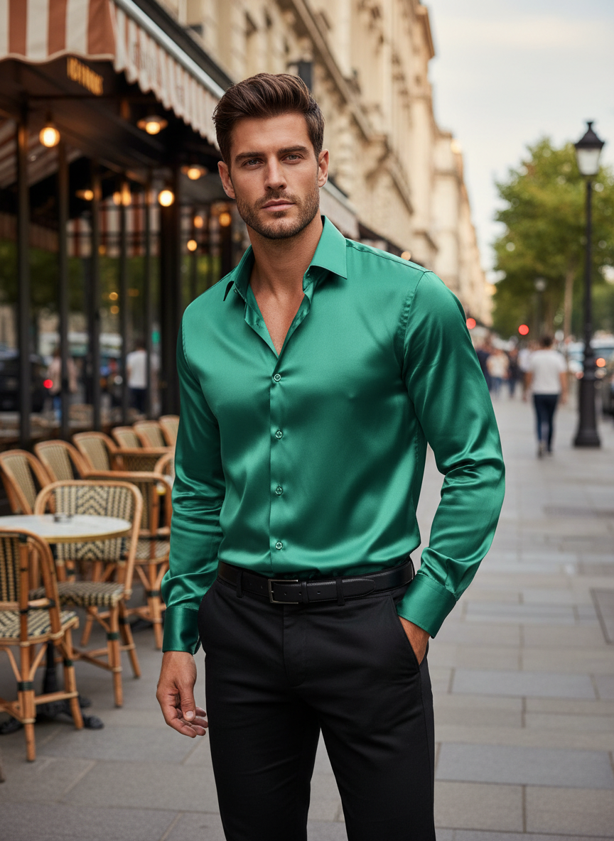 Herren Premium Luxushemd