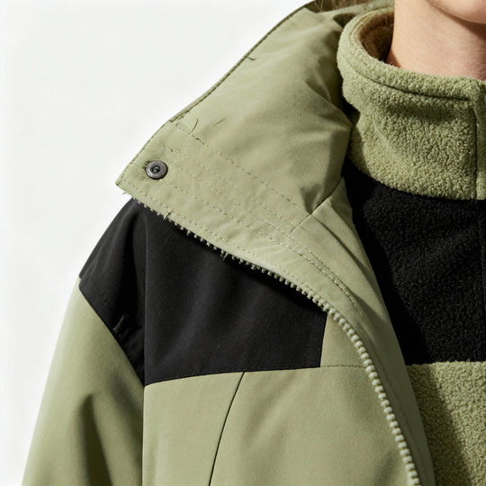 3-in-1 Fleece Winterjacke Komfort | R&B