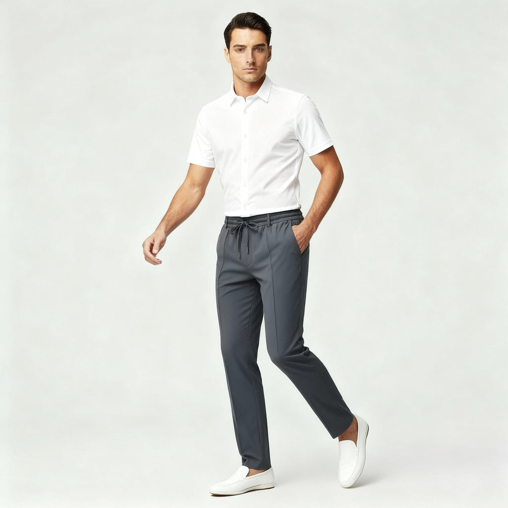 Herren Elegante Freizeithose Komfort
