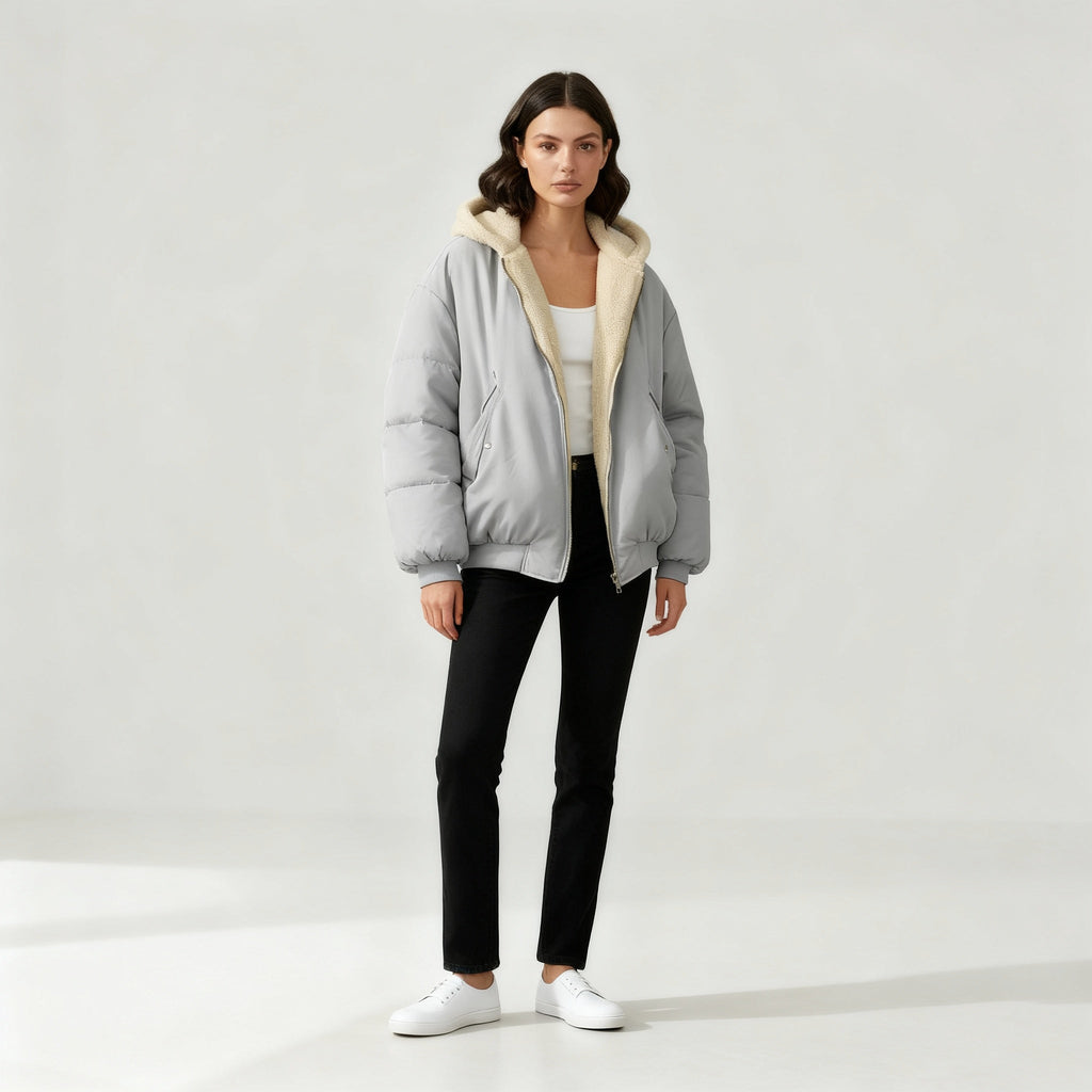 Oversized Winterjacke Komfort