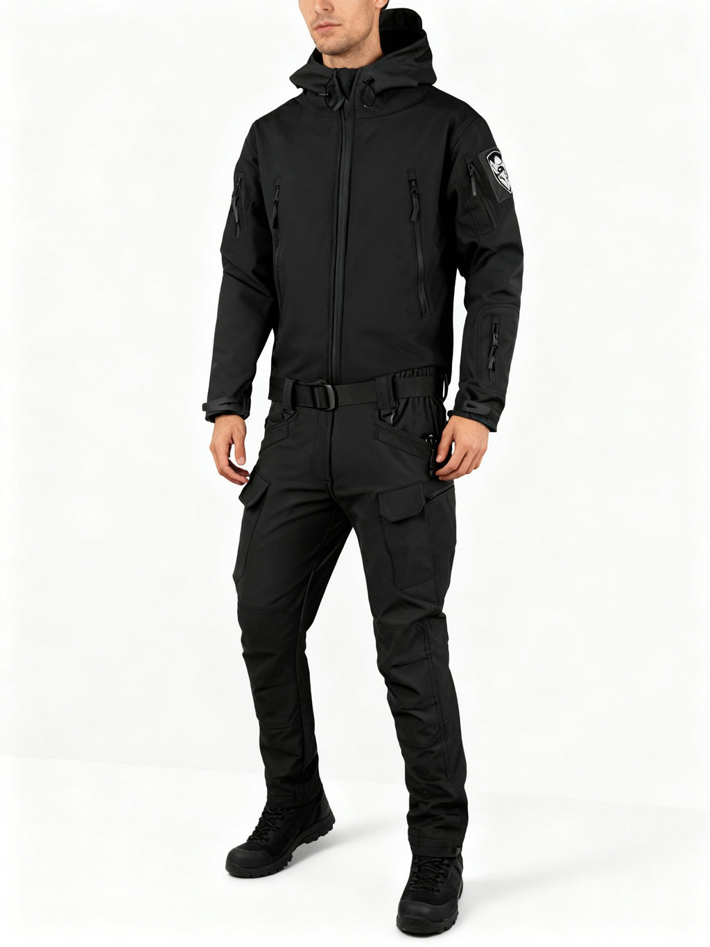 Herren multifunktionale Jacke mit Fleece-Innenfutter und Reißverschluss – ShopNory