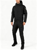 Herren multifunktionale Jacke mit Fleece-Innenfutter und Reißverschluss – ShopNory