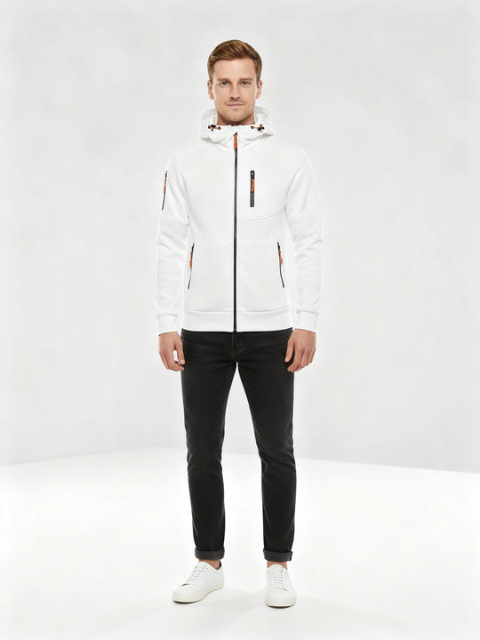Herren Hoodie Mit Reißverschluss