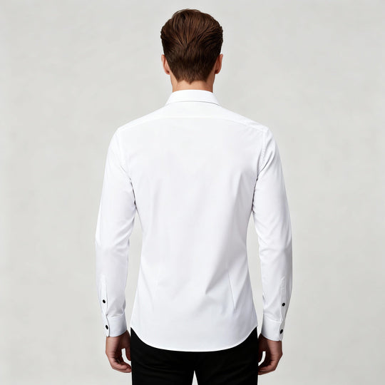 Bügelfreies Stretch Hemd Herren Slim Fit | ShopNory