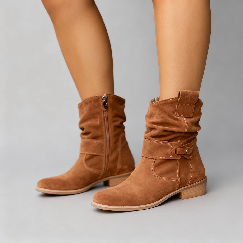 Damen Orthopädische Stiefelette mit Komfort & Einfachen Einstieg | ShopNory